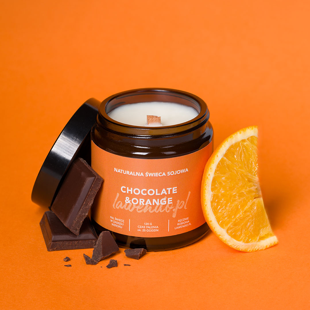 Świeca sojowa CHOCOLATE ORANGE