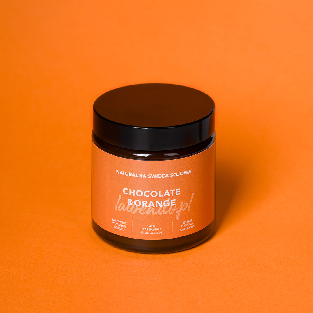 Świeca sojowa CHOCOLATE ORANGE - obrazek 2